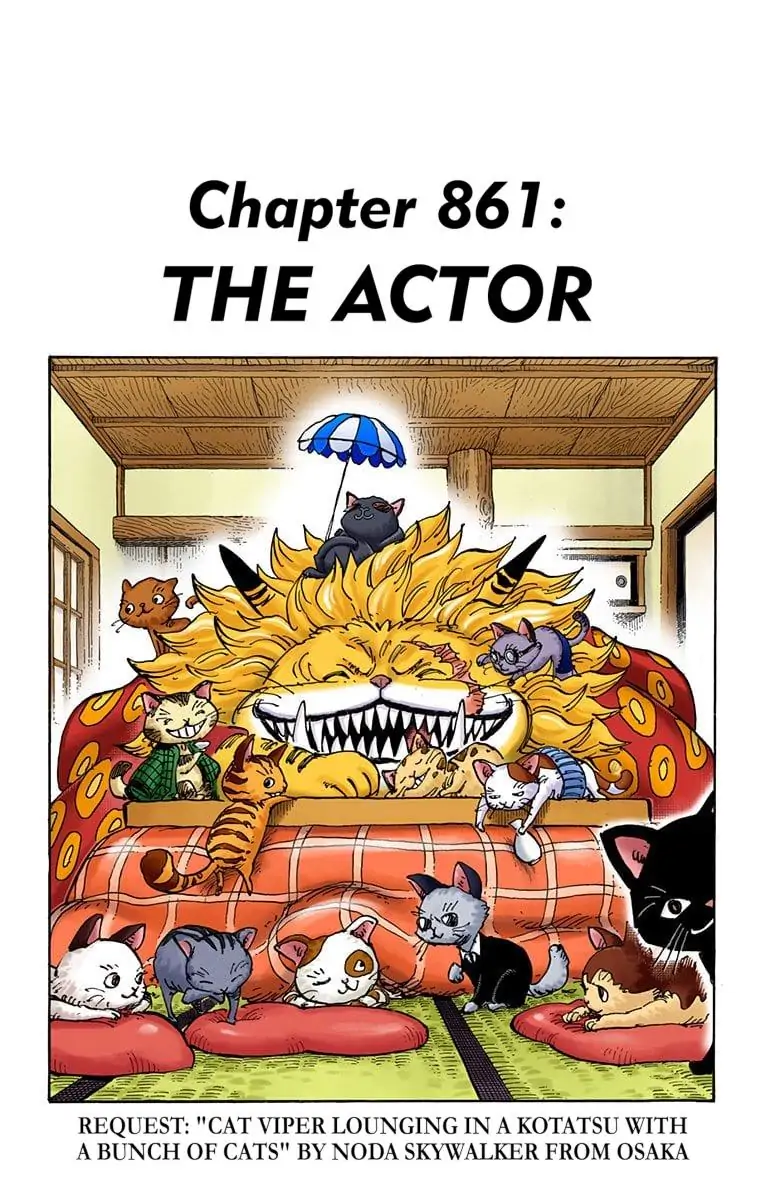 One Piece Digital Colored Chapter 861 image 01